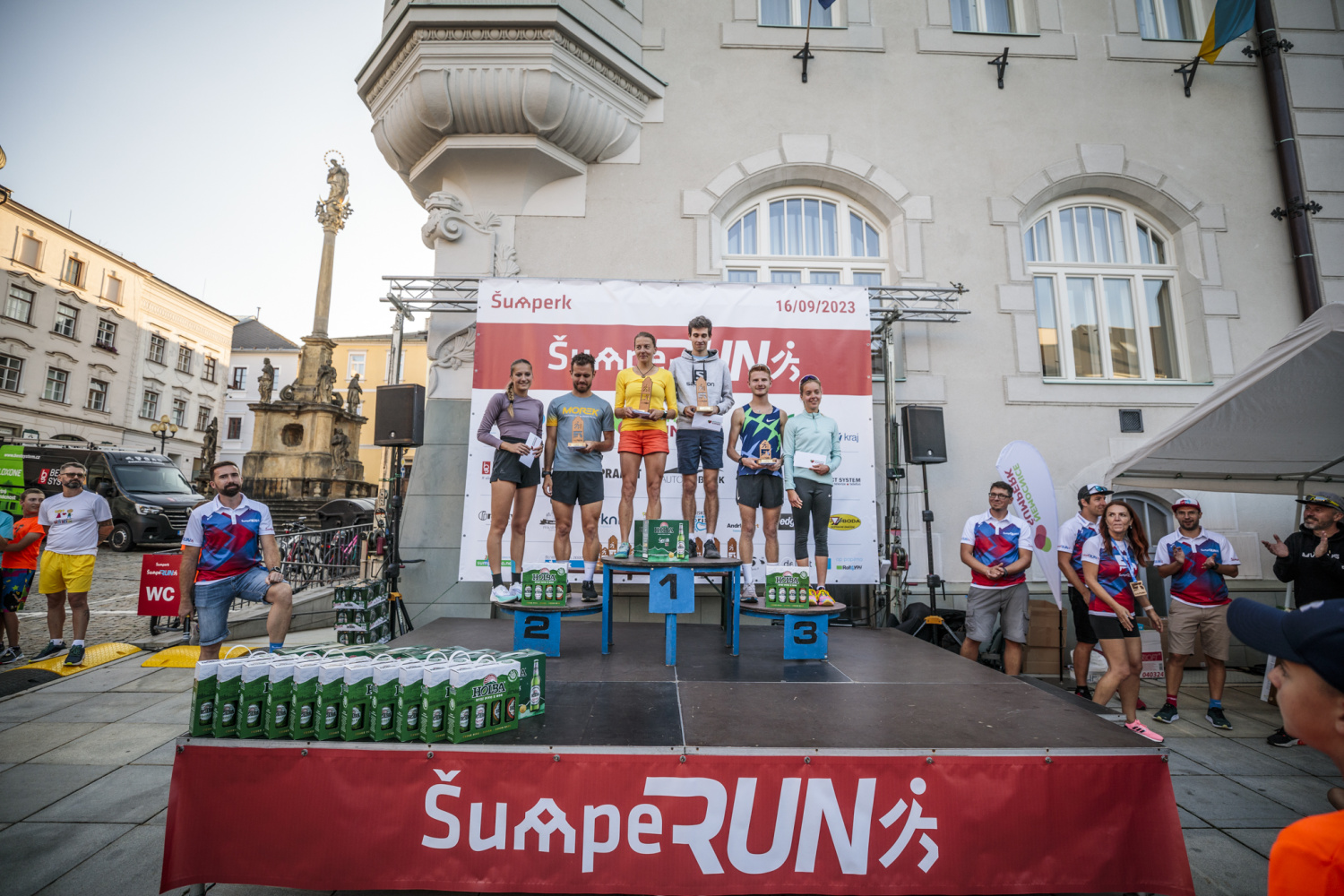 Půlkulatý ročník běžeckého závodu ŠumpeRUN vyhrál Tomáš Křivohlávek a Eva Filipiová